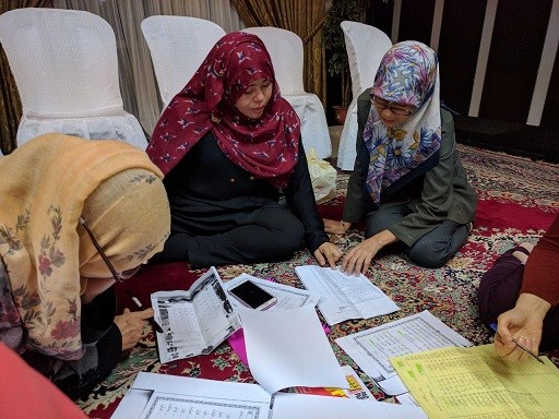 بالصور...تنظیم دورة لتعلیم قراءة القرآن للنساء في الفلبین
