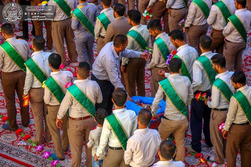 مئات الآلاف يتوافدون الى النجف الاشرف عشية عيد الغدير الاغر