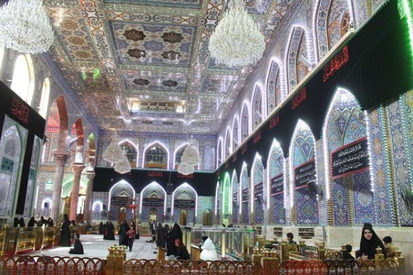 بالفيديو...الصحن الحسيني المطهر يتشح بالسواد إيذانا بقدوم شهر محرم