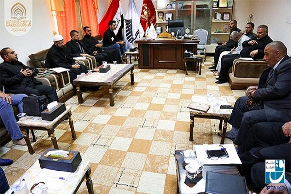 إجتماع لمناقشة المحطات القرآنية في الزيارة الأربعينية بكربلاء المقدسة
