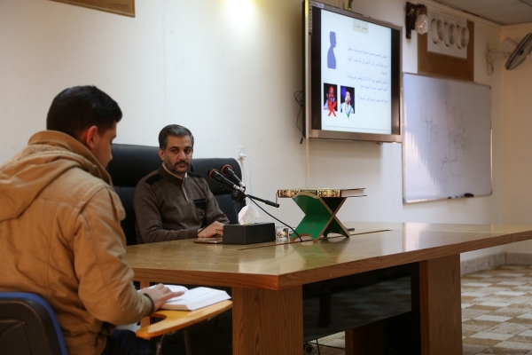 إقامة ورشة تخصصية في تطوير الصوت والأداء بكربلاء المقدسة