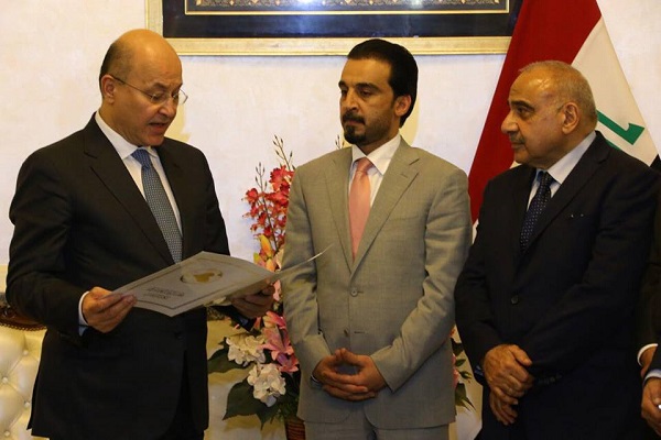 إيران ترحّب بانتخاب برهم صالح رئيساً للعراق