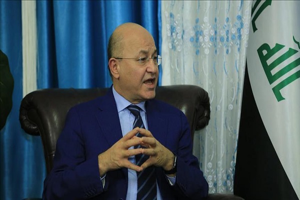 إيران ترحّب بانتخاب برهم صالح رئيساً للعراق إيران ترحّب بانتخاب برهم صالح رئيساً للعراق
