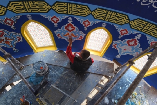 تزيين المساجد في العراق