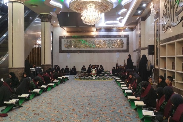 تكريم حافظات جمعية القرآن اللبنانية في الحائر الحسيني الشريف