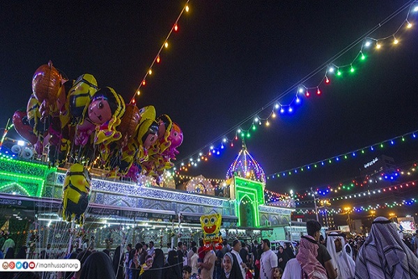 الإحتفاء بذكرى ولادة الامام المهدي (عج) في كربلاء المقدسة