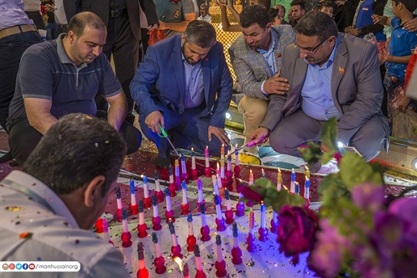 الإحتفاء بذكرى ولادة الامام المهدي (عج) في كربلاء المقدسة