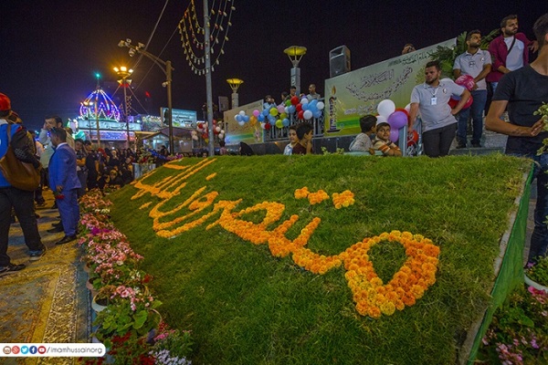 الإحتفاء بذكرى ولادة الامام المهدي (عج) في كربلاء المقدسة