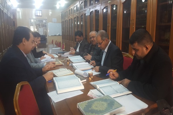 إجتماع للجان مشروع خط المصحف بأنامل عراقية