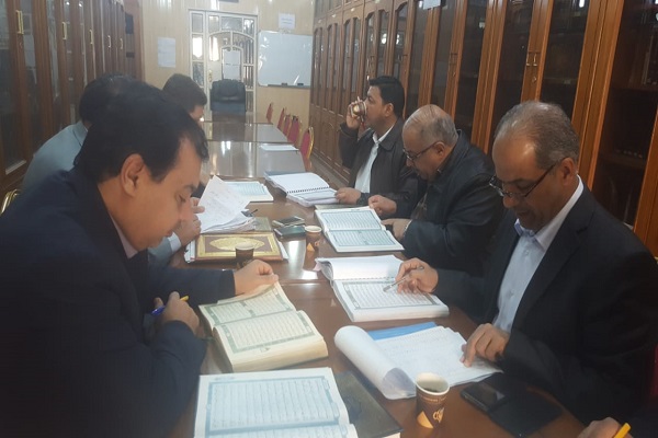 إجتماع للجان مشروع خط المصحف بأنامل عراقية