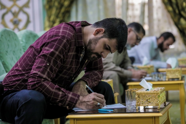 کربلاء .. دار القرآن الكريم تقيم مسابقتها السنوية في حفظ (سورة الفجر) وتفسيرها 