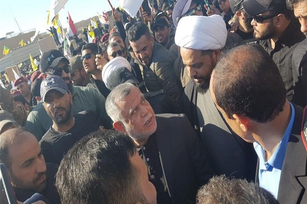 مراسيم شعبية لتشييع شهداء الحشد الشعبي وسط بغداد مراسيم شعبية لتشييع شهداء الحشد الشعبي وسط بغداد