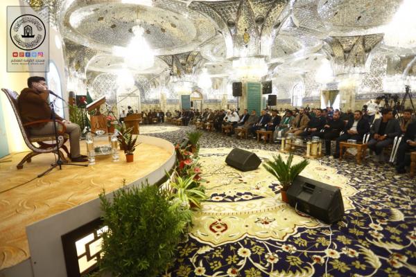 اختتام المسابقة القرآنية السادسة للجامعات في مسجد الكوفة المعظم