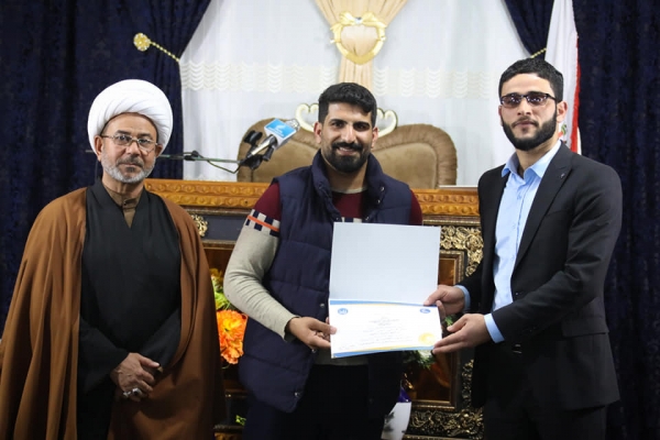 بالصور...بغداد تحتضن محفل سيد الشهداء القرآني الثامن