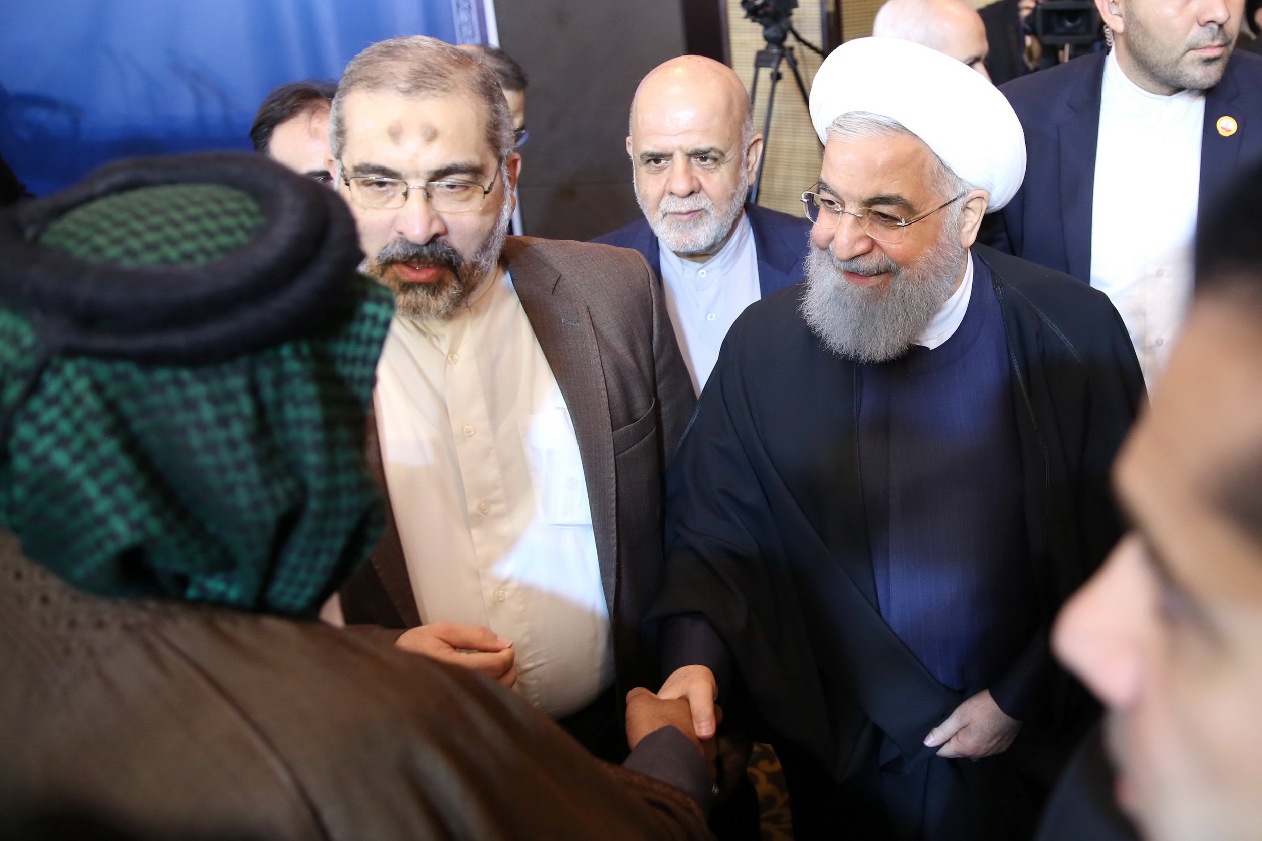 اليوم...الرئيس الايراني يزور آية الله السيد علي السيستاني