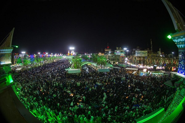 أكثر من 3 ملايين زائر يحيون ذكرى ولادة الإمام المهدي(ع) في كربلاء