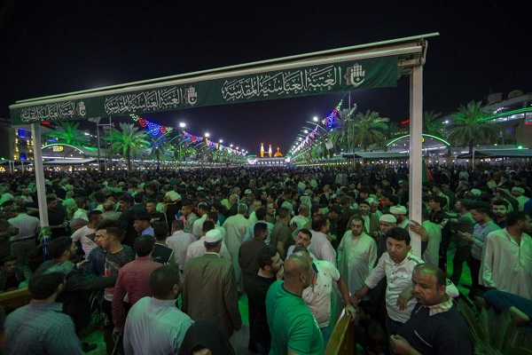 أكثر من 3 ملايين زائر يحيون ذكرى ولادة الإمام المهدي(ع) في كربلاء