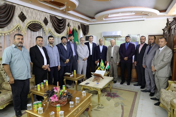 بالصور..المركز الوطني لعلوم القرآن في العراق يستقبل وفداً قرآنياً من إیران
