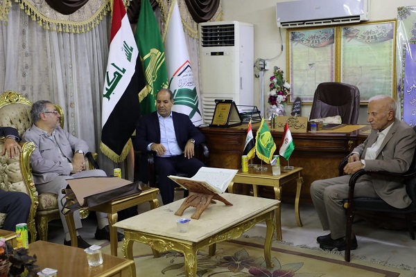 بالصور..المركز الوطني لعلوم القرآن في العراق يستقبل وفداً قرآنياً من إیران