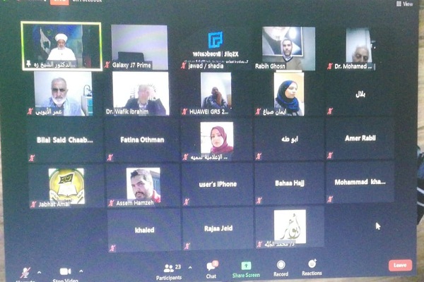 الشیخ جعید يؤكد ضرورة الوحدة الاسلامية ـ المسيحية في مواجهة إسرائيل الشیخ جعید يؤكد ضرورة الوحدة الاسلامية ـ المسيحية في مواجهة إسرائيل