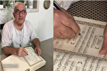 خطاط سوري ينهي كتابة القرآن بخط يده