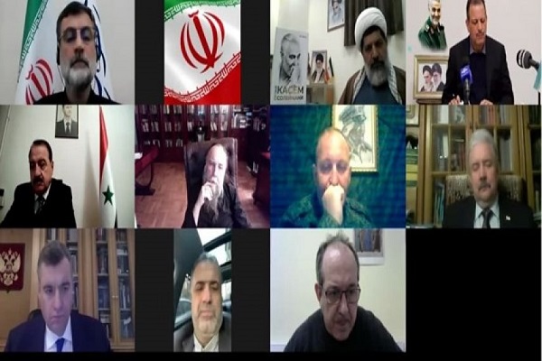 ندوة إفتراضية في موسكو حول دور الشهيد سليماني في مكافحة الارهاب ندوة إفتراضية في موسكو حول دور الشهيد سليماني في مكافحة الارهاب