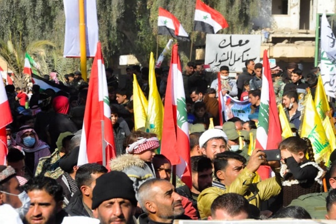 سوريا: البوكمال تحتفي بالشهيد سليماني