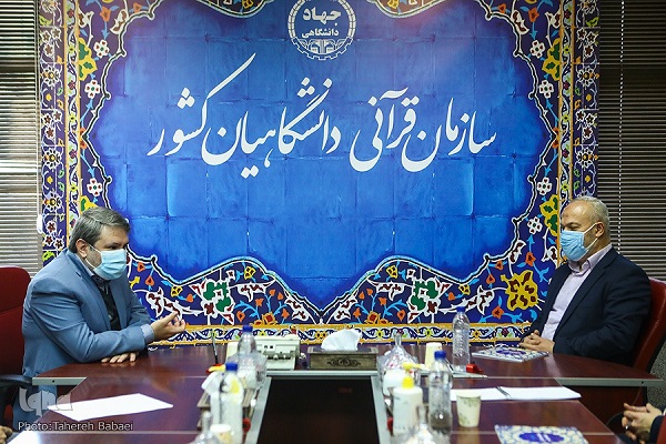 ممثل حركة الجهاد الاسلامي لدى طهران يزور وكالة 