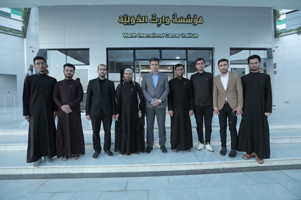 في أكبر صرح طبي..العتبة الحسينية تقيم فعالية قرآنية لشفاء المرضى في أكبر صرح طبي..العتبة الحسينية تقيم فعالية قرآنية لشفاء المرضى