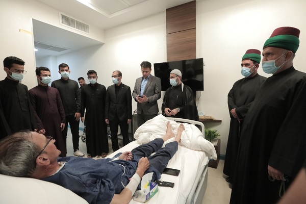 في أكبر صرح طبي..العتبة الحسينية تقيم فعالية قرآنية لشفاء المرضى في أكبر صرح طبي..العتبة الحسينية تقيم فعالية قرآنية لشفاء المرضى