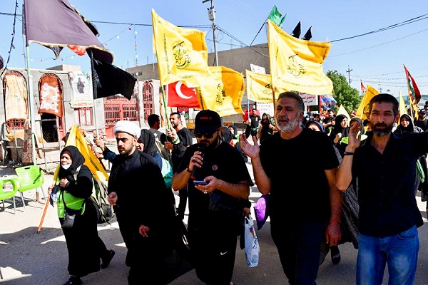 قوافل الأربعين التركية والأذربيجانية تسافر إلى العراق تحت مظلة دعم وتأمين النجباء +صور قوافل الأربعين التركية والأذربيجانية تسافر إلى العراق تحت مظلة دعم وتأمين النجباء +صور