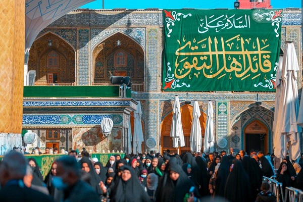 العتبة العلوية تحتفي بذكرى ولادة الإمامين محمد الباقر وعلي الهادي (ع)