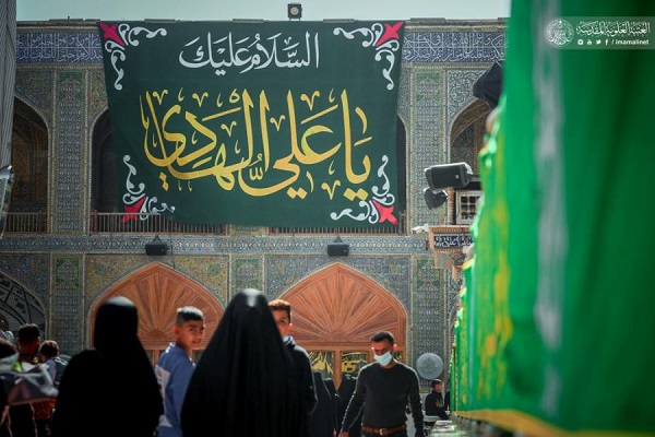 العتبة العلوية تحتفي بذكرى ولادة الإمامين محمد الباقر وعلي الهادي (ع)