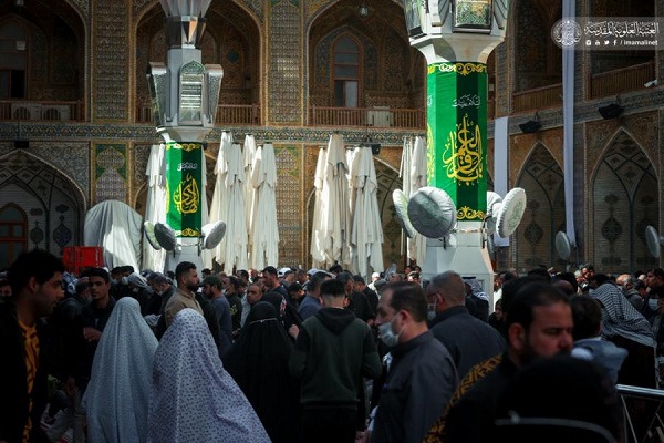 العتبة العلوية تحتفي بذكرى ولادة الإمامين محمد الباقر وعلي الهادي (ع)