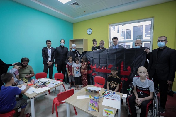 في بادرة أولى .. العتبة الحسينية تبث نفحات القرآن في مؤسستها الدولية لعلاج الأورام في بادرة أولى .. العتبة الحسينية تبث نفحات القرآن في مؤسستها الدولية لعلاج الأورام