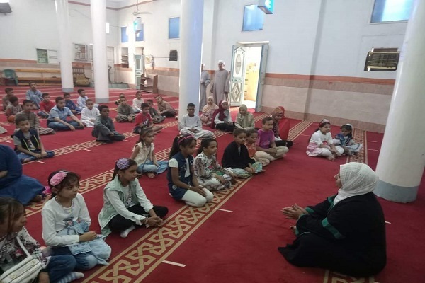 بالصور...إقبال کبیر على البرنامج القرآني الصيفي للأطفال في مصر