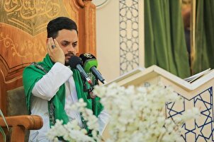 تقرير مصور | محفل "عرش التلاوة" في صحن مرقد أبي الفضل(ع) بكربلاء