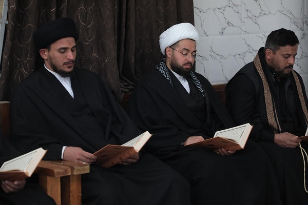 بالصور...تنظيم محافل قرآنية بحلول ذكرى استشهاد الإمام الكاظم (ع) في العراق