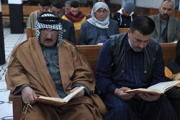 بالصور...تنظيم محافل قرآنية بحلول ذكرى استشهاد الإمام الكاظم (ع) في العراق