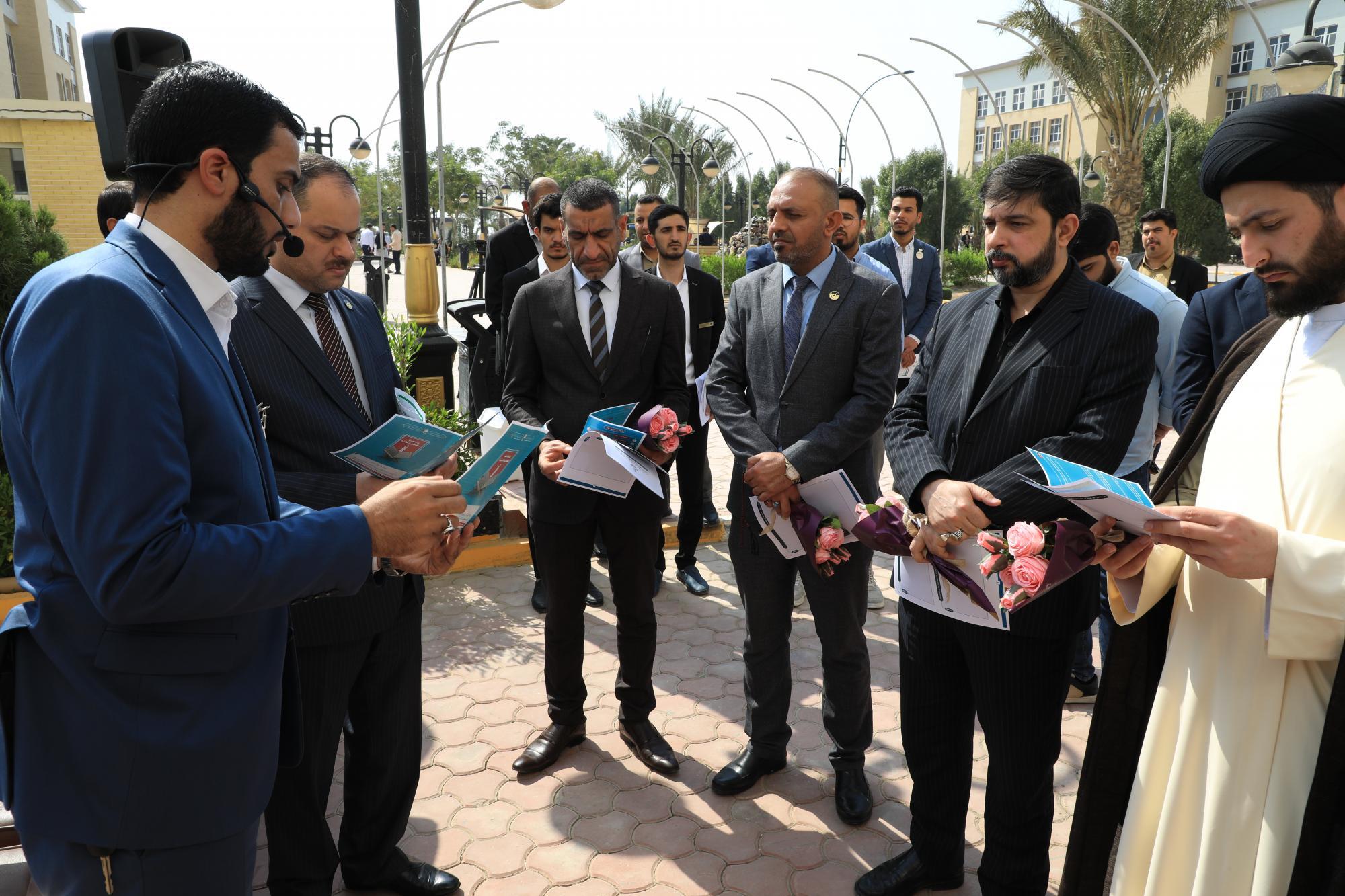 العراق: إفتتاح المعرض القرآنيّ السنوي الأوّل في جامعة الكفيل + صور