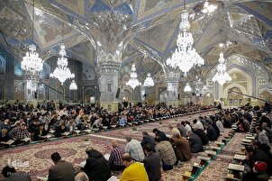 تقرير مصور | الختمة القرآنية الرمضانية المرتلة في العتبة الرضوية