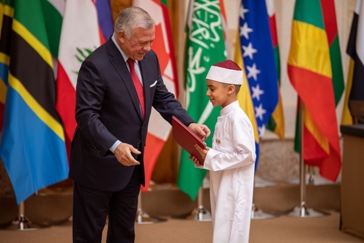 تكريم الفائزين في المسابقة الدولية لحفظ القرآن وتلاوته للذكور في الأردن