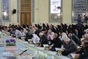 تقرير مصور | الختمة الرمضانية المرتلة في مصلى مدينة "تبريز" الايرانية