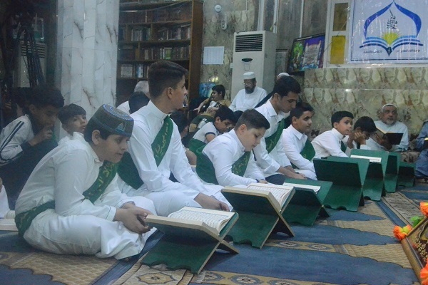 العراق: مركز علوم القرآن يقيم محفلاً قرآنياً في مسجد