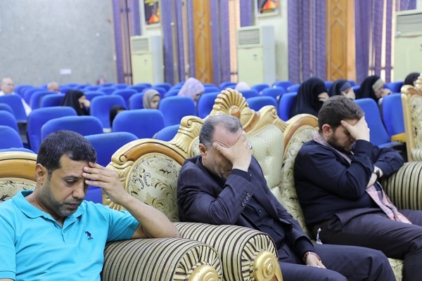 بالصور...مركز علوم القرآن في العراق يقيم مجلس عزاء بذكرى استشهاد الامام الجواد (ع)