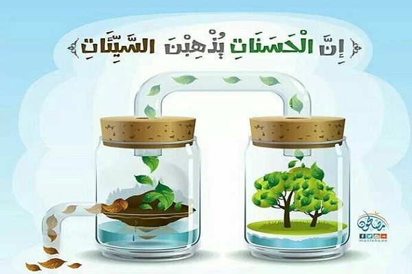 حقيقة مصدر السيئات والحسنات