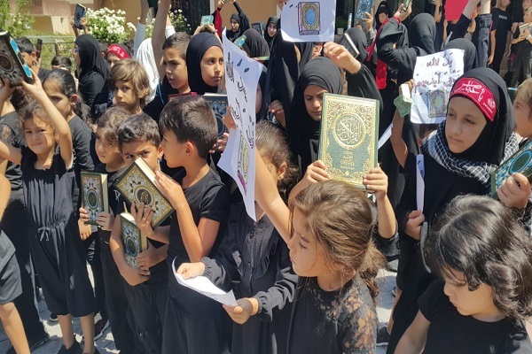 جمعيّة القرآن اللبنانیة تنظم وقفة تضامنية نصرةً للقرآن + صور