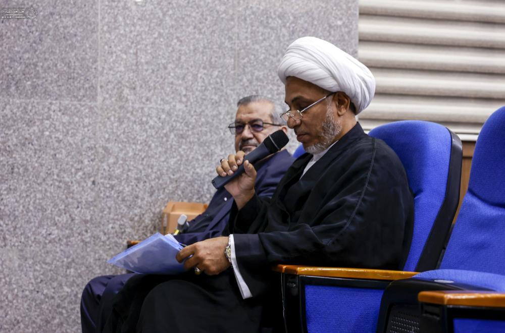 العتبة العلوية تنظم ندوة فكرية حول علاقة الإمام علي (ع) مع القرآن + صور