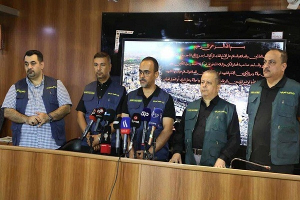 الداخلية العراقية تعلن آخر إحصائية للزوار الوافدين من الخارج الداخلية العراقية تعلن آخر إحصائية للزوار الوافدين من الخارج