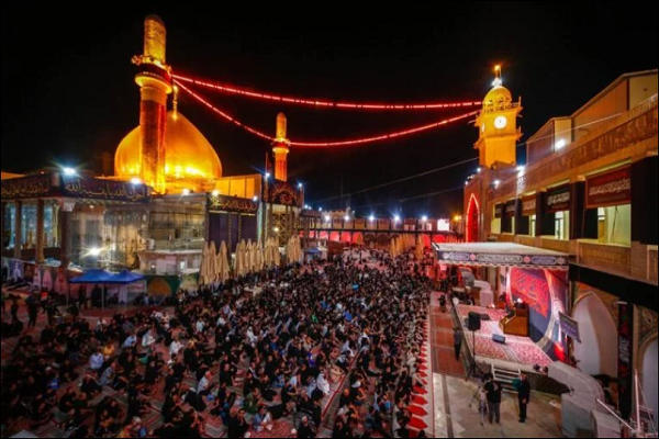 تقرير مصور | إحياء ذكرى استشهاد الإمام الحسن العسكري في سامراء تقرير مصور | إحياء ذكرى استشهاد الإمام الحسن العسكري في سامراء
